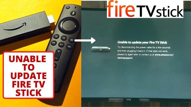 C Mo Solucionar La Imposibilidad De Actualizar Su Fire Tv Stick