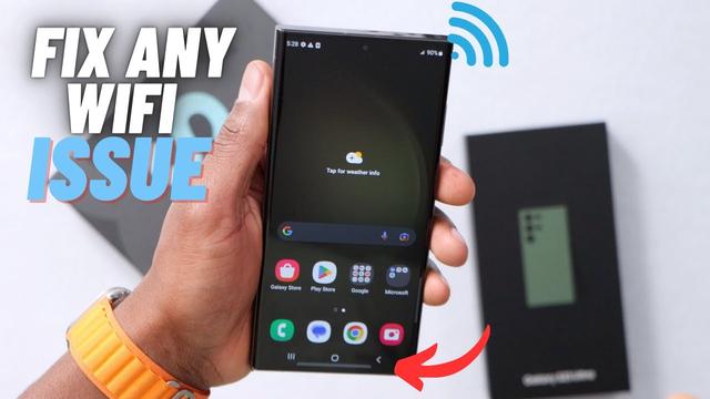 Cómo solucionar el problema de Galaxy S10 que muestra Wifi conectado