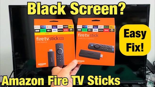 C Mo Solucionar El Problema De La Pantalla Negra De Amazon Fire Tv