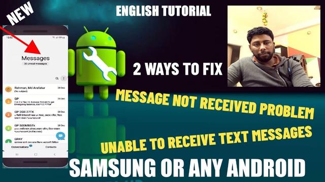 Cómo solucionar problemas con los mensajes de texto del Samsung Galaxy