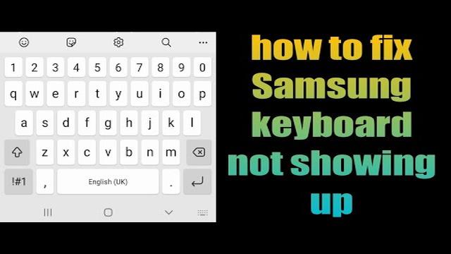 How to Troubleshoot Galaxy S10 Keyboard Issues: Fix Samsung Keyboard ...